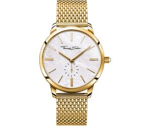 Quarzuhr THOMAS SABO "GLAM SPIRIT", gold (goldfarben), Armbanduhren, Damen, Quarzuhr, Armbanduhr, Damenuhr, Mineralglas mit Saphirbeschichtung (48874643-0) goldfarben