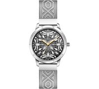 Quarzuhr THOMAS SABO "SPIRIT MAGIC GARDEN", silber (silberfarben), Armbanduhren, Damen, Quarzuhr, Armbanduhr, Damenuhr, analog, Zirkonia (synth.), Libellen, Edelstahl (17930868-0)