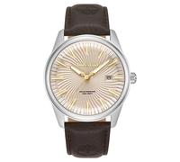 Quarzuhr TIMBERLAND "Birch Road", dunkelbraun, goldfarben, Armbanduhren, Herren, Quarzuhr, Armbanduhr, Herrenuhr, Lederarmband, analog, Tag (41577755-0)