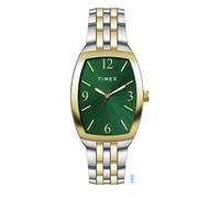 Quarzuhr TIMEX "CHARLOTTE", silberfarben, goldfarben, Armbanduhren, Damen, Quarzuhr, Armbanduhr, Damenuhr, Metallarmband, analog (79458938-0) silberfarben, goldfarben