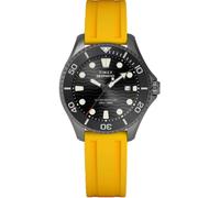 Quarzuhr TIMEX "DEEP WATER MERIDIAN", gelb, Armbanduhren, Herren, Quarzuhr, Armbanduhr, Herrenuhr,Kautschukarmband,Datum,bis 20 bar wasserdicht (98657768-0) gelb