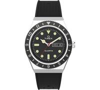 Quarzuhr TIMEX "DIVER INSPIRED", schwarz, Armbanduhren, Damen, Quarzuhr, Armbanduhr, Herrenuhr, Datum, Leuchtzeiger, Silikonarmband (70441238-0) schwarz