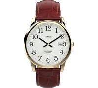 Quarzuhr TIMEX "EASY READER CLASSIC", braun, Armbanduhren, Herren, Quarzuhr, Armbanduhr, Herrenuhr, Damenuhr,Lederarmband,Datum (40927636-0)