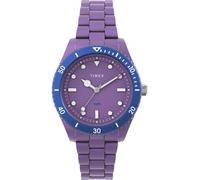Quarzuhr TIMEX "LEGACY 37 mm", lila, Armbanduhren, Damen, Quarzuhr, Armbanduhr, Damenuhr,Kunststoffarmband, Leuchtzeiger (88363853-0)