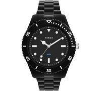 Quarzuhr TIMEX "LEGACY 42 mm", schwarz, Armbanduhren, Herren, Quarzuhr, Armbanduhr, Herrenuhr,Kunststoffarmband, Leuchtzeiger (26343425-0)