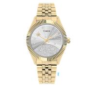 Quarzuhr TIMEX "LEGACY", gold (goldfarben), Armbanduhren, Damen, Quarzuhr, Armbanduhr, Damenuhr, Edelstahlarmband, Leuchtzeiger (10905046-0)