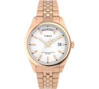 Quarzuhr TIMEX "LEGACY", rosa (roségoldfarben), Armbanduhren, Herren, Quarzuhr, Armbanduhr, Herrenuhr, Damenuhr, unisex, Datum, Leuchtzeiger (77018966-0)