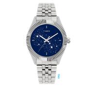 Quarzuhr TIMEX "LEGACY", silber (silberfarben), Armbanduhren, Damen, Quarzuhr, Armbanduhr, Damenuhr, Edelstahlarmband, Leuchtzeiger (45772057-0) silberfarben