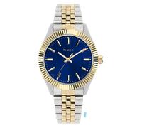 Quarzuhr TIMEX "LEGACY", silber (silberfarben, goldfarben), Armbanduhren, Damen, Armbanduhr, Damenuhr, Edelstahlarmband, Leuchtzeiger (88621930-0) silberfarben, goldfarben