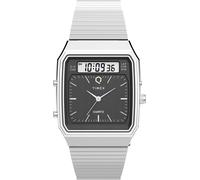 Quarzuhr TIMEX "REISSUE", siberfarben, Armbanduhren, Damen, Quarzuhr, Armbanduhr, Herrenuhr, Damenuhr,digital,Edelstahlarmband (44344124-0) siberfarben