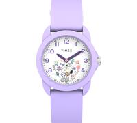 Quarzuhr TIMEX "Timex x Peanuts Youth Spring", rosa, Armbanduhren, Kinder, Quarzuhr, Armbanduhr, Silikonarmband, analog (12241919-0) rosa