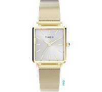Quarzuhr TIMEX "TRANSCEND", gold (goldfarben), Armbanduhren, Damen, Quarzuhr, Armbanduhr, Damenuhr, Edelstahlarmband, analog (42697532-0) goldfarben