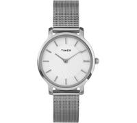 Quarzuhr TIMEX "TRANSCEND", silber (silberfarben, silberfarben), Armbanduhren, Damen, Quarzuhr, Armbanduhr, Damenuhr,Edelstahlarmband,analog (78526856-0) silberfarben, silberfarben