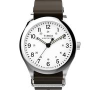 Quarzuhr TIMEX "WEEKENDER NEW ENGLAND", braun, Armbanduhren, Herren, Quarzuhr, Armbanduhr, Herrenuhr, Lederarmband, Leuchtzeiger, analog (92358359-0)