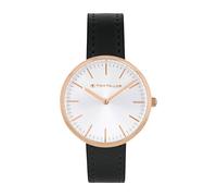 Tom Tailor Armbanduhr 2100527 Damen Gold – mit Kunstlederband, wasserdicht 5 bar, Geschenkbox