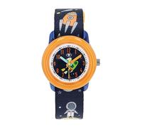 Quarzuhr TOM TAILOR, orange (mehrfarbig), Armbanduhren, Kinder, Quarzuhr, Armbanduhr, Kinderuhr, Junge, analog (30318110-0) mehrfarbig
