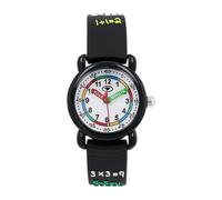 Quarzuhr TOM TAILOR, schwarz, Armbanduhren, Kinder, Quarzuhr, Armbanduhr, Kinderuhr, Junge, analog (21416768-0) schwarz