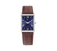 Quarzuhr TOMMY HILFIGER "Ben", braun, blau, Armbanduhren, Herren, Quarzuhr, Armbanduhr, Herrenuhr, Lederarmband, analog (25485403-0) braun, blau