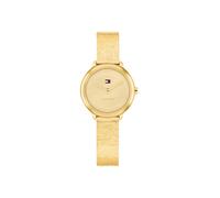 Quarzuhr TOMMY HILFIGER "DEMI", goldfarben, gelbgoldfarben, Armbanduhren, Damen, Quarzuhr, Armbanduhr, Damenuhr, Edelstahlarmband, analog (18248367-0) goldfarben, gelbgoldfarben