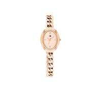 Quarzuhr TOMMY HILFIGER "Demi Oval", rosa (roségoldfarben), Armbanduhren, Damen, Quarzuhr, Armbanduhr, Damenuhr, Edelstahlarmband, analog (77712738-0) roségoldfarben