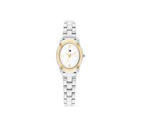 Quarzuhr TOMMY HILFIGER "Demi Oval", silber (silberfarben), Armbanduhren, Damen, Quarzuhr, Armbanduhr, Damenuhr, Edelstahlarmband, analog (15178434-0) silberfarben