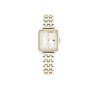 Quarzuhr TOMMY HILFIGER "MIA", gold (edelstahlfarben, goldfarben), Armbanduhren, Damen, Quarzuhr, Armbanduhr, Damenuhr, Edelstahlarmband, analog (82694444-0) edelstahlfarben, goldfarben