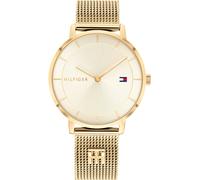 Quarzuhr TOMMY HILFIGER "TEA", gold (goldfarben, champagnerfarben), Armbanduhren, Damen, Quarzuhr, Armbanduhr, Damenuhr, Edelstahlarmband (50697727-0) goldfarben, champagnerfarben