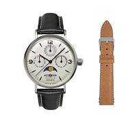 Quarzuhr ZEPPELIN "Hindenburg", schwarz, Armbanduhren, Damen, Quarzuhr, Armbanduhr, Damenuhr, Made in Germany, Ideal auch als Geschenk, analog (98049657-0) schwarz