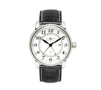 Zeppelin Count Herren Uhr analog Quarzwerk mit Leder Armband 7642-1