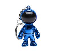 Quaste Schlüsselanhänger Astronaut Charms Schlüsselanhänger Geldbörse High Space Kawaii Tasche Schlüsselanhänger Modell Anime PVC Schlüsselanhänger Mit Karabinerhaken Und Band (Blue, One Size)