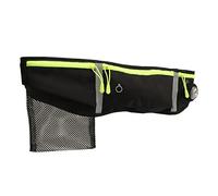 Qudinip LED-Laufgürteltasche, Wasserdicht, mit 4-stufiger Beleuchtung für Outdoor-Aktivitäten, Verstellbare Gürteltasche aus Weichem Polyester