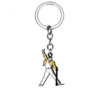 Queen Band Freddy Mercury Anime Schlüsselanhänger Metall-Schlüsselanhänger Weihnachtsgeschenk
