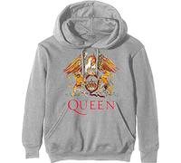 Queen - Felpa # S Unisex Grey # Classic Crest