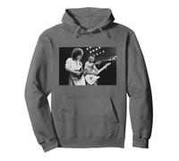 Queen Freddie Mercury Brian May mit Gitarren Wembley Arena Pullover Hoodie
