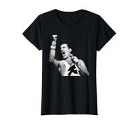 Queen Freddie Mercury Live-Inkonzert 1984 T-Shirt, Damen, Schwarz, XS