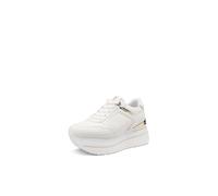 QUEEN HELENA Platform Sneakers für Damen X34-47, Weiß, 39 EU