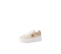 QUEEN HELENA Platform-Sneakers, lässig, leicht, für Damen X32-7, X32 6 Beige, 37 EU