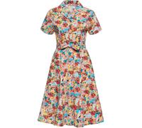 Queen Kerosin Beaches Damen Kleid, Größe M