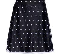 Queen Kerosin Damen Aop "Dotted" Swim Skirt QKU311004 Black-XS
