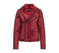 Queen Kerosin Damen Biker Jacke Motor Queen Service rot XL