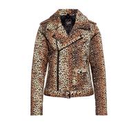 Queen Kerosin Damen Marlon Jacket Leo " Motor Queen Service" QKI39002 Leo-S