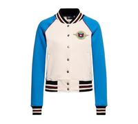 Queen Kerosin Damen College Jacke Wonder Cat beige XS