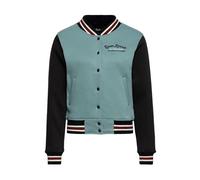 Queen Kerosin Damen College Jacke | Sweatjacke | Baseball Jacke | Rockabella | 50s | Rockabilly | Vintage | Retro | Roadrunner | Varsity Jacket Beep Beep