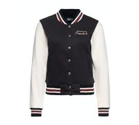 Queen Kerosin Damen College Sweatjacke | Vintage Stickerei | Pin Up | Rockabella | Regular Fit | Retro | Vintage Style | Sweat Jacke | Baseball Jacke I Can Do It