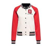 Queen Kerosin Damen College Sweatjacke Varsity Jacke Vintage Style Sweat Jacke Baseball Jacke Rockabella Q