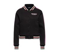 Queen Kerosin Damen Collegejacke · Westernjacke · Winterjacke · Bikerjacke · Varsity Jacket · Western · 50s · Retro · Vintage · Gefüttert · Sweatjacke · Übergangsjacke · Lucky Bandit