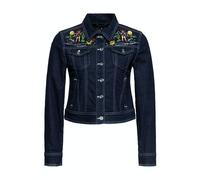 Queen Kerosin Damen Denim Jeansjacke Denim S