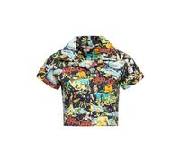 Queen Kerosin Damen Hawaiibluse Lago di Garda L