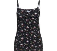 Queen Kerosin Damen Howdy Top Schwarz-L