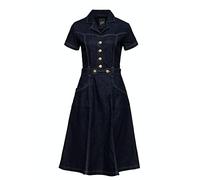 Queen Kerosin Damen Jeanskleid | Denim Kleid | Western | Vintage | Swingkleid | 50S | Rockabilly